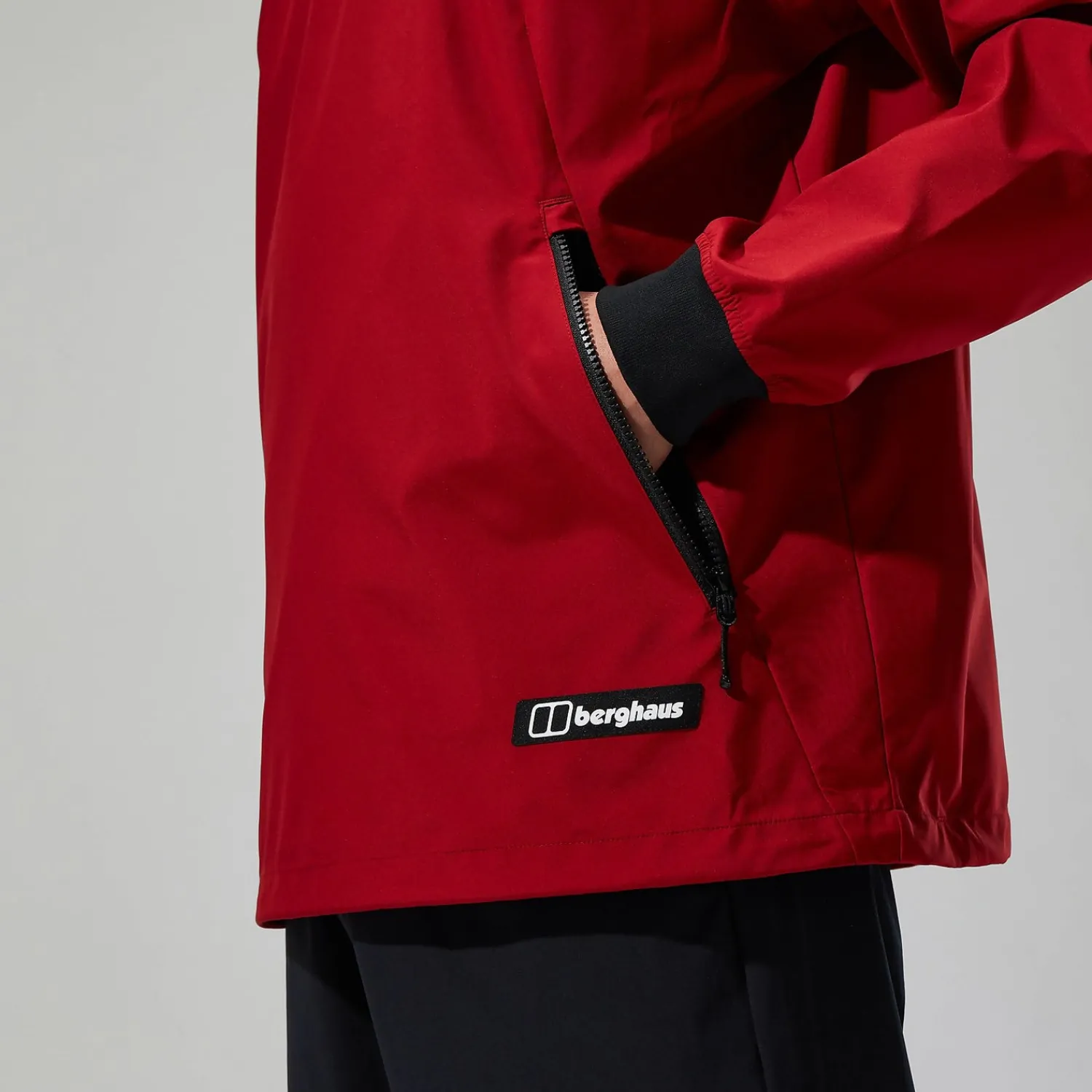 Berghaus Men's Fenham Softshell Crew - Dark red Fashion