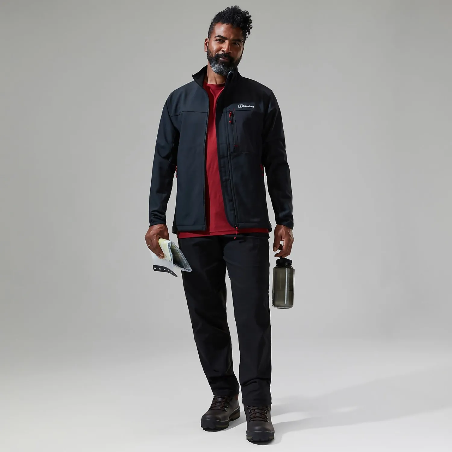Berghaus Men's Ghlas 2.0 Softshell Jacket - Black Discount
