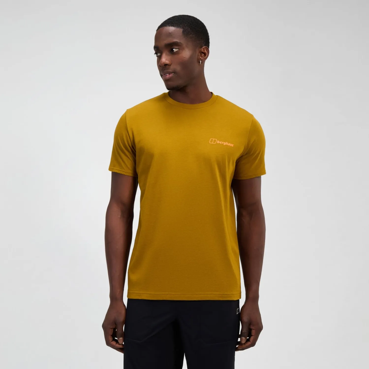 Berghaus Men's Grappled Short Sleeve Tee - Brown Hot