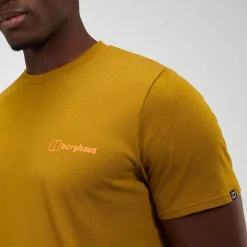 Berghaus Men's Grappled Short Sleeve Tee - Brown Hot