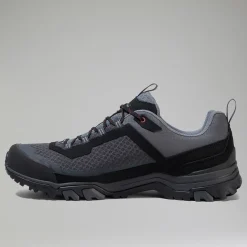 Berghaus Men's Ground Attack Active Gore-Tex Shoe - Black/Dark Grey Fashion