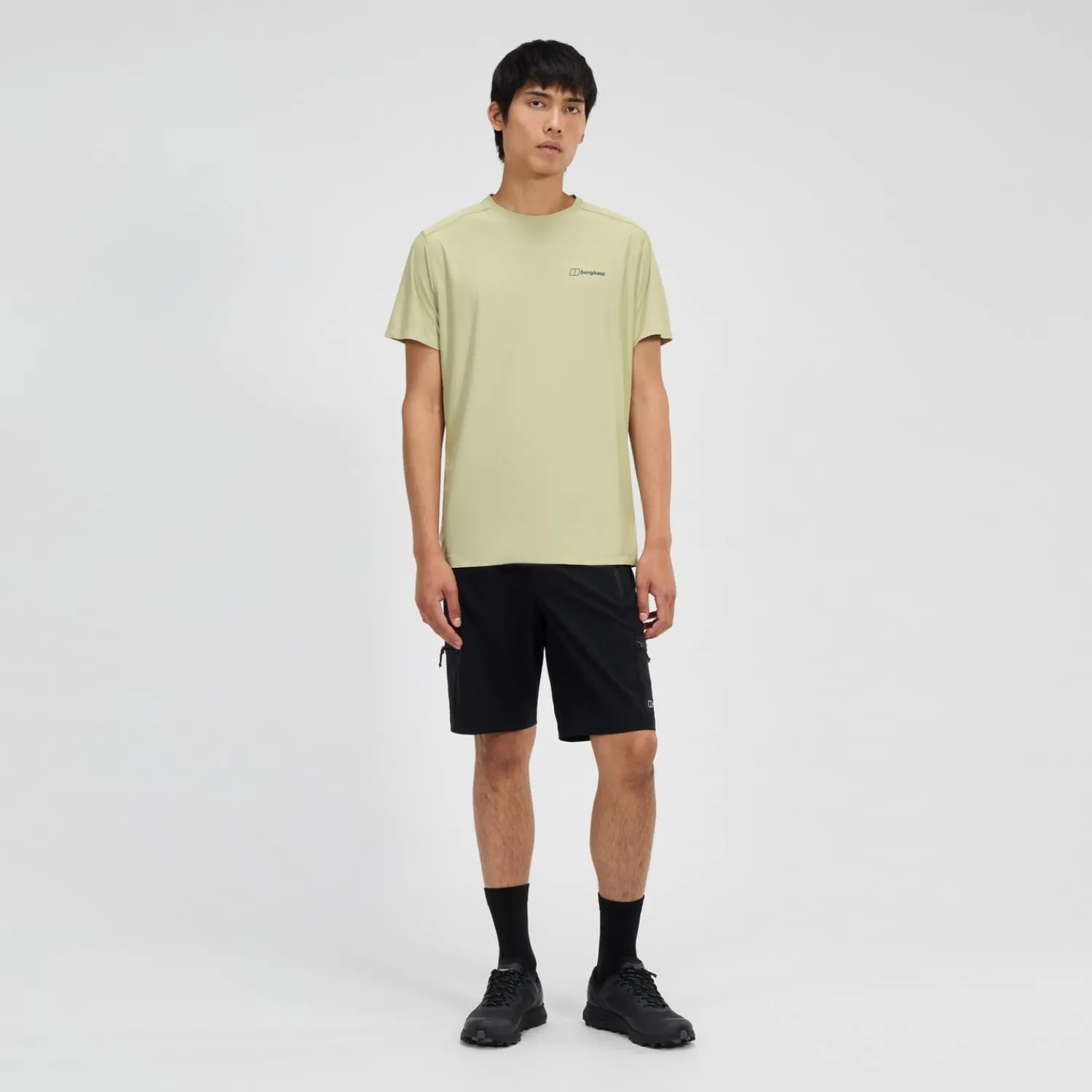 Berghaus Men's Hike-air Stretch Short - Black Fashion