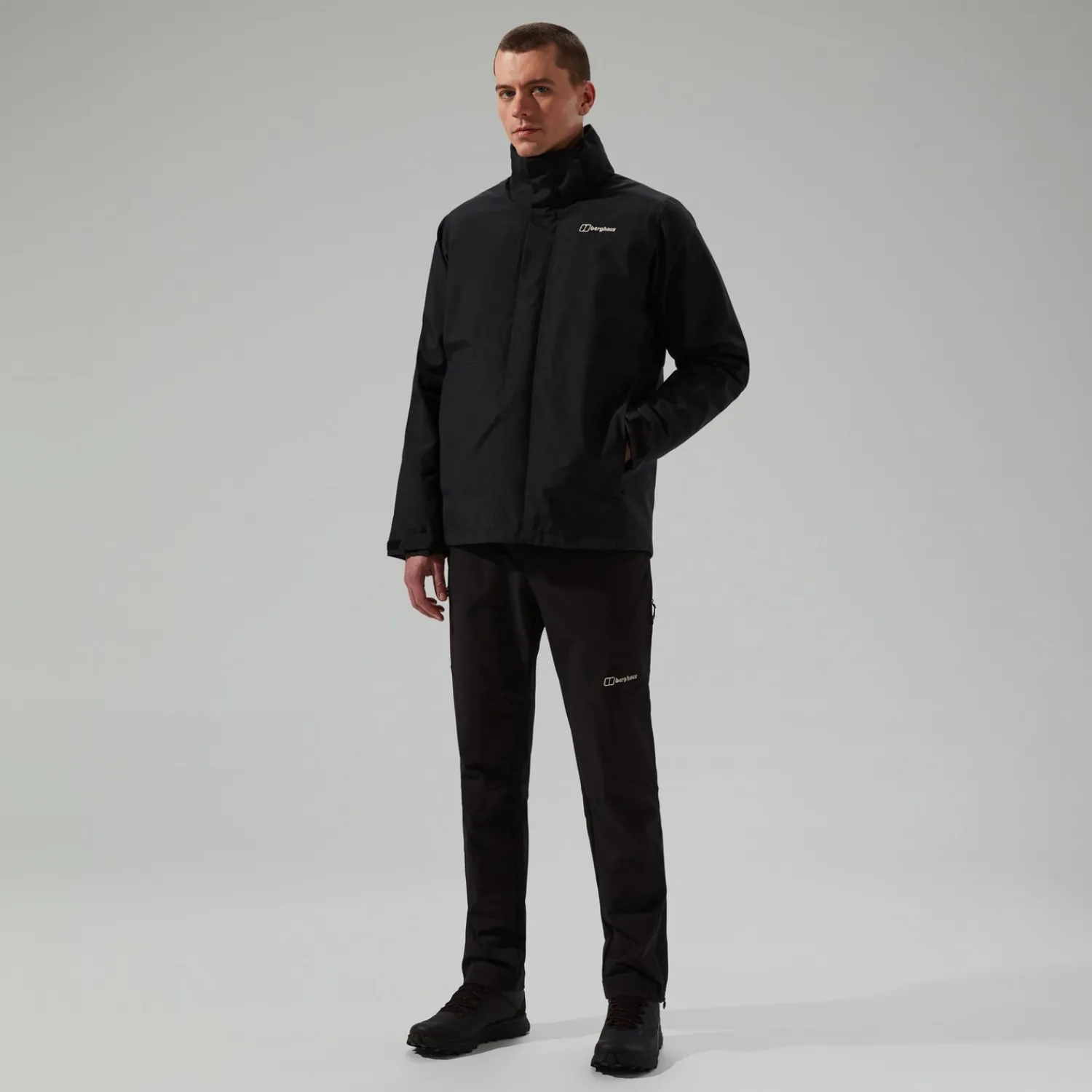 Berghaus Men's Hillwalker 2.0 Gemini Waterproof 3in1 Jacket - Black Best