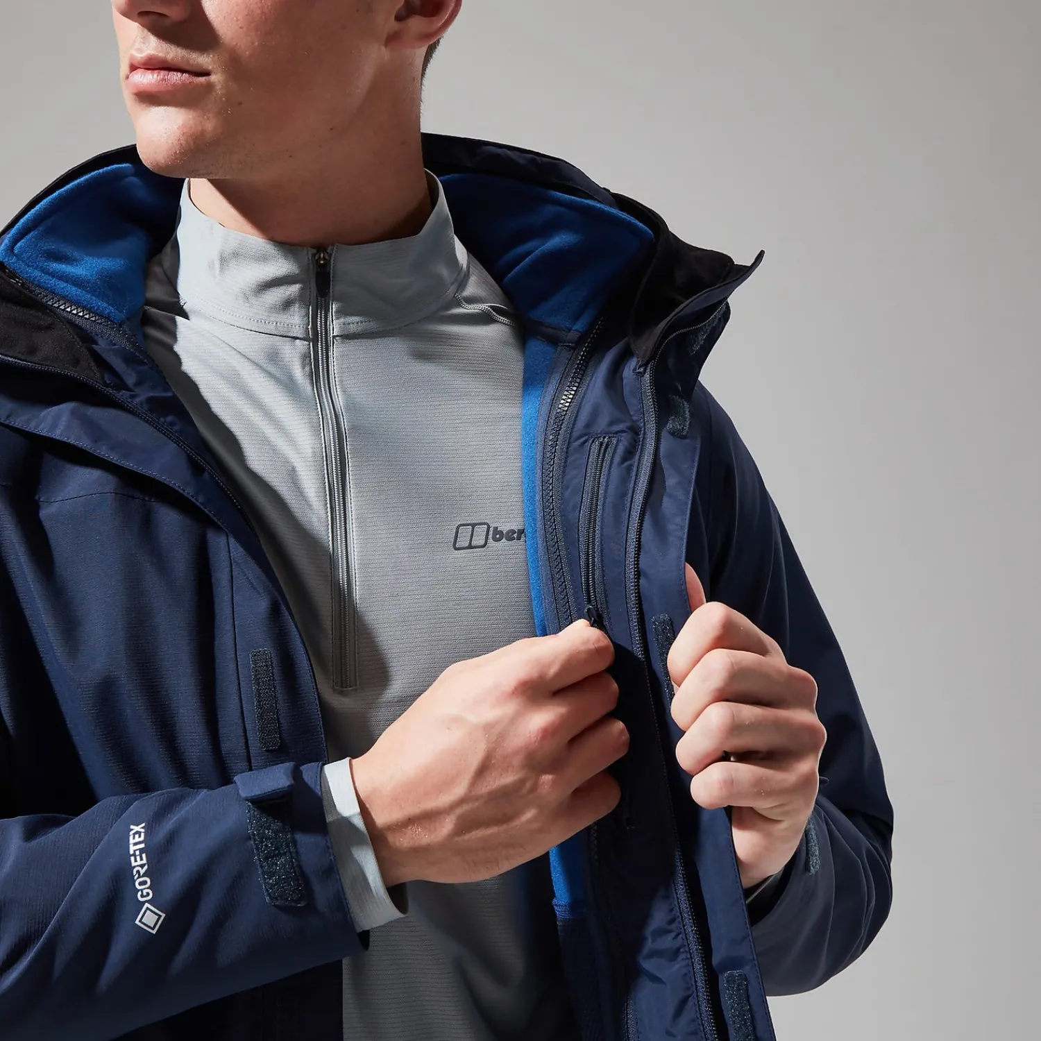 Berghaus Men's Hillwalker Gemini 3in1 Jacket - Dark Blue Online