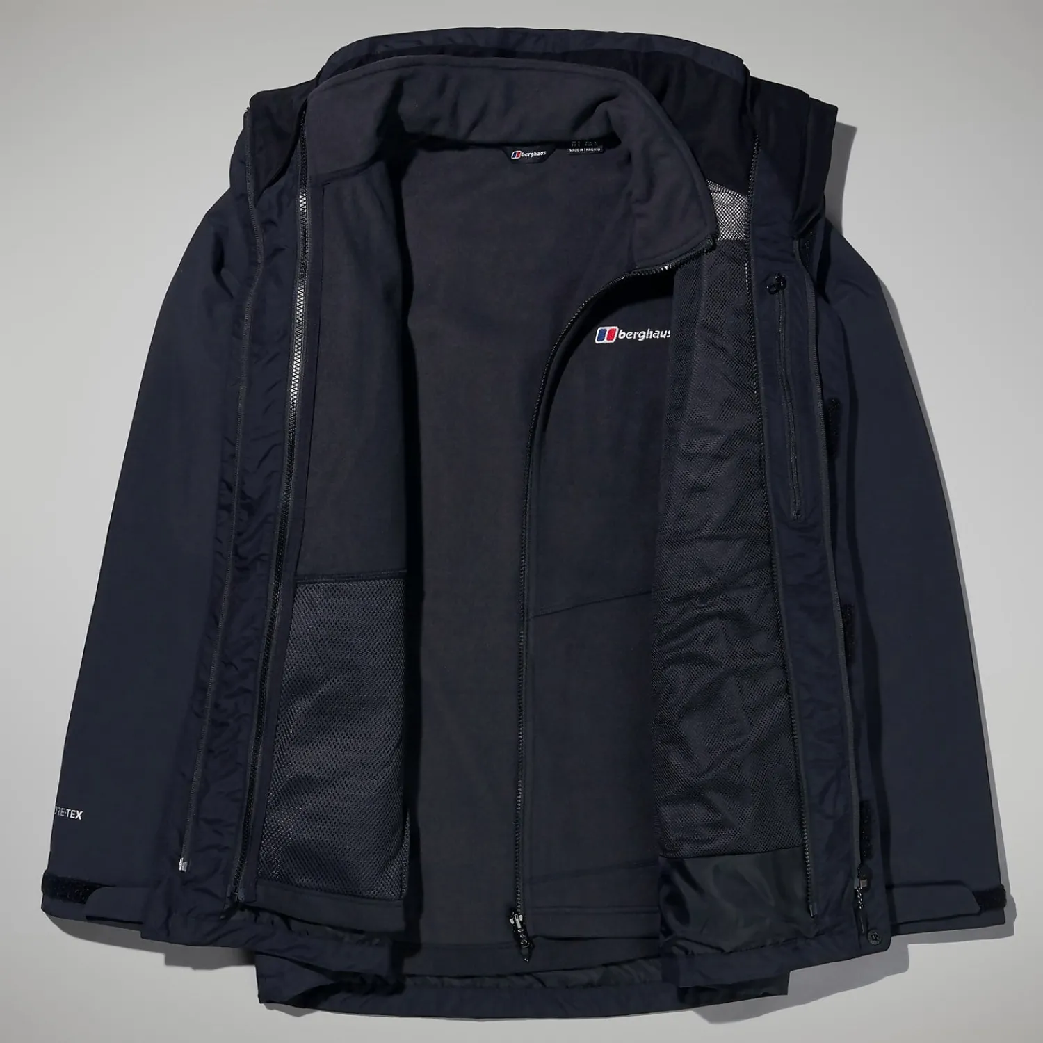 Berghaus Men's Hillwalker Gemini 3in1 Jacket - Black Best