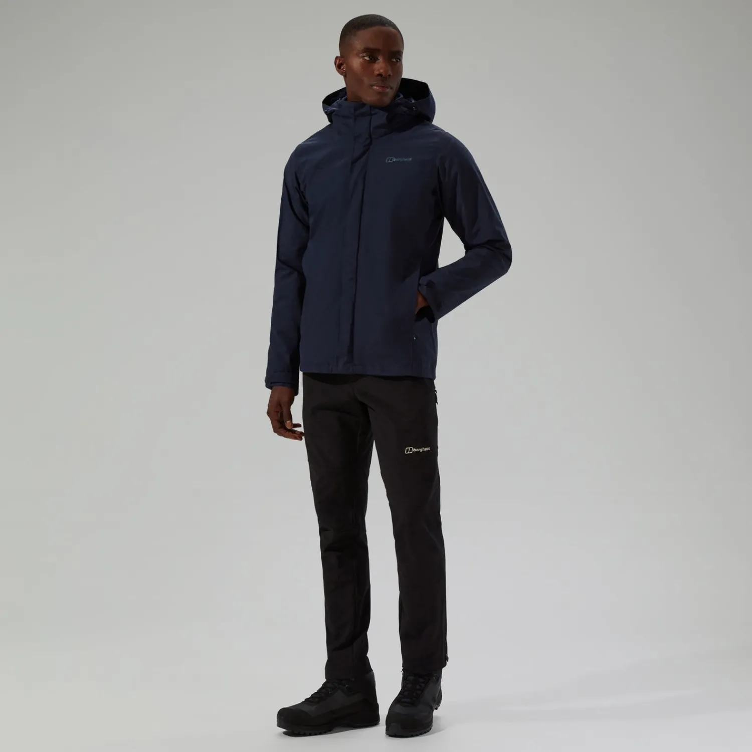 Berghaus Men's Hillwalker Gemini Waterproof 3in1 Jacket - Blue Clearance