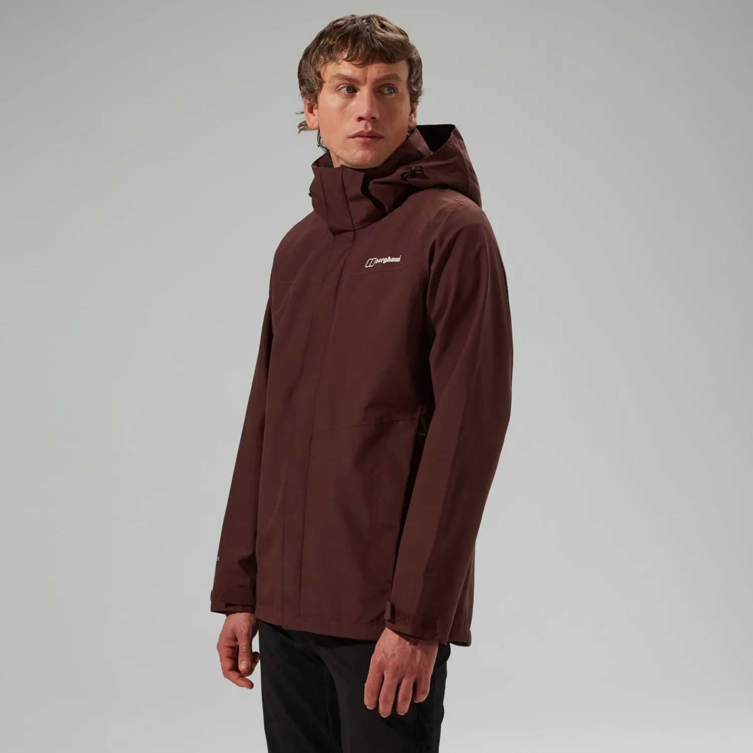 Berghaus Men's Hillwalker InterActive Gore-Tex Waterproof Jacket - Brown New