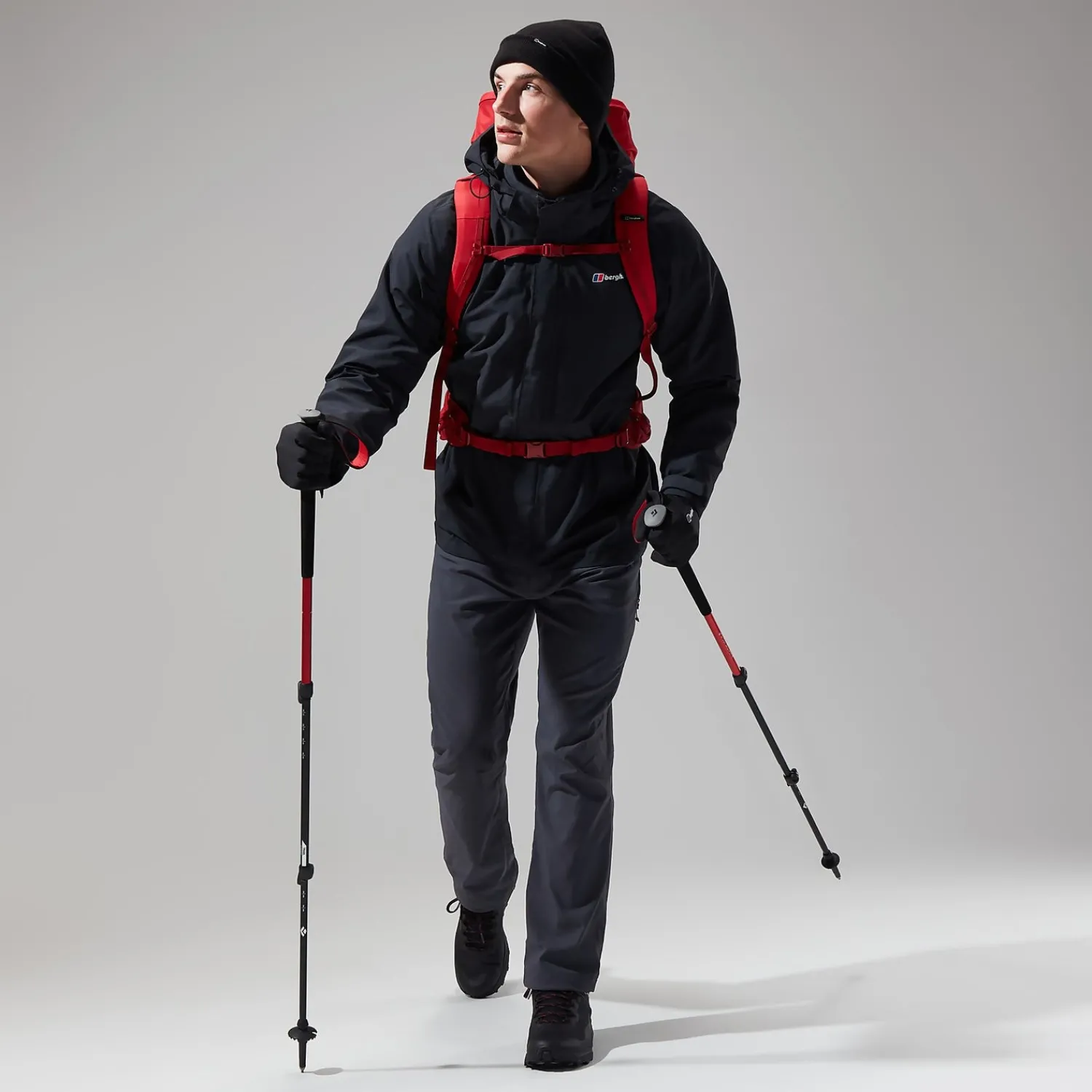 Berghaus Men's Hillwalker Jacket InterActive - Black Clearance