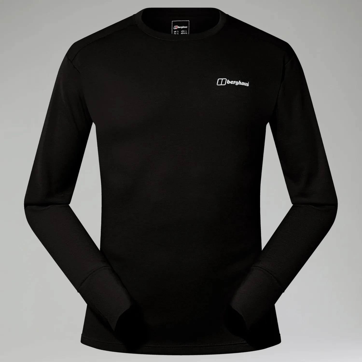 Berghaus Men's Ivyhill Crew - Black Clearance