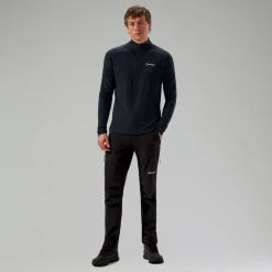 Berghaus Men's Ivyhill Half Zip Top - Black Sale