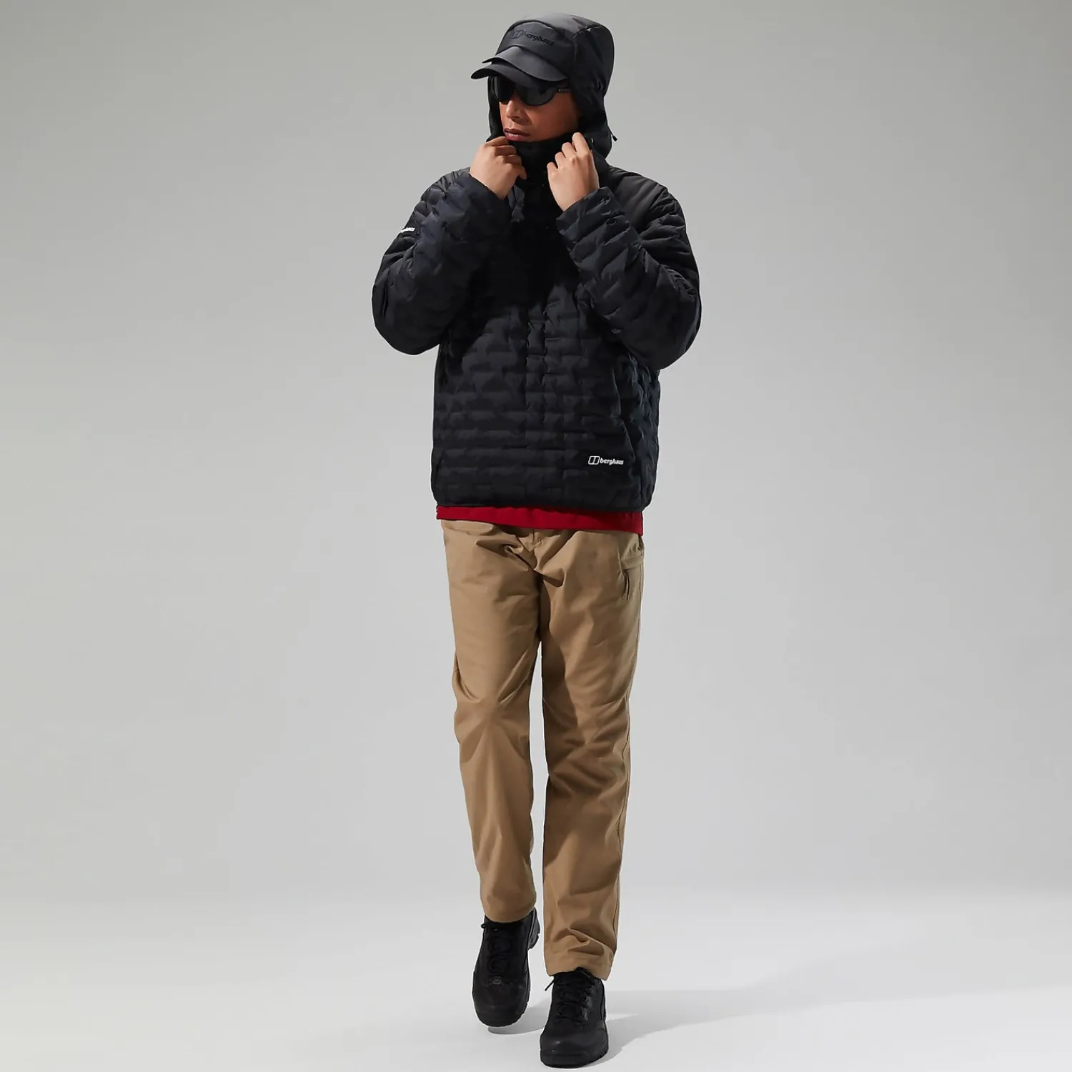 Berghaus Men's Jesmond Insulated Smock Jacket - Black Discount