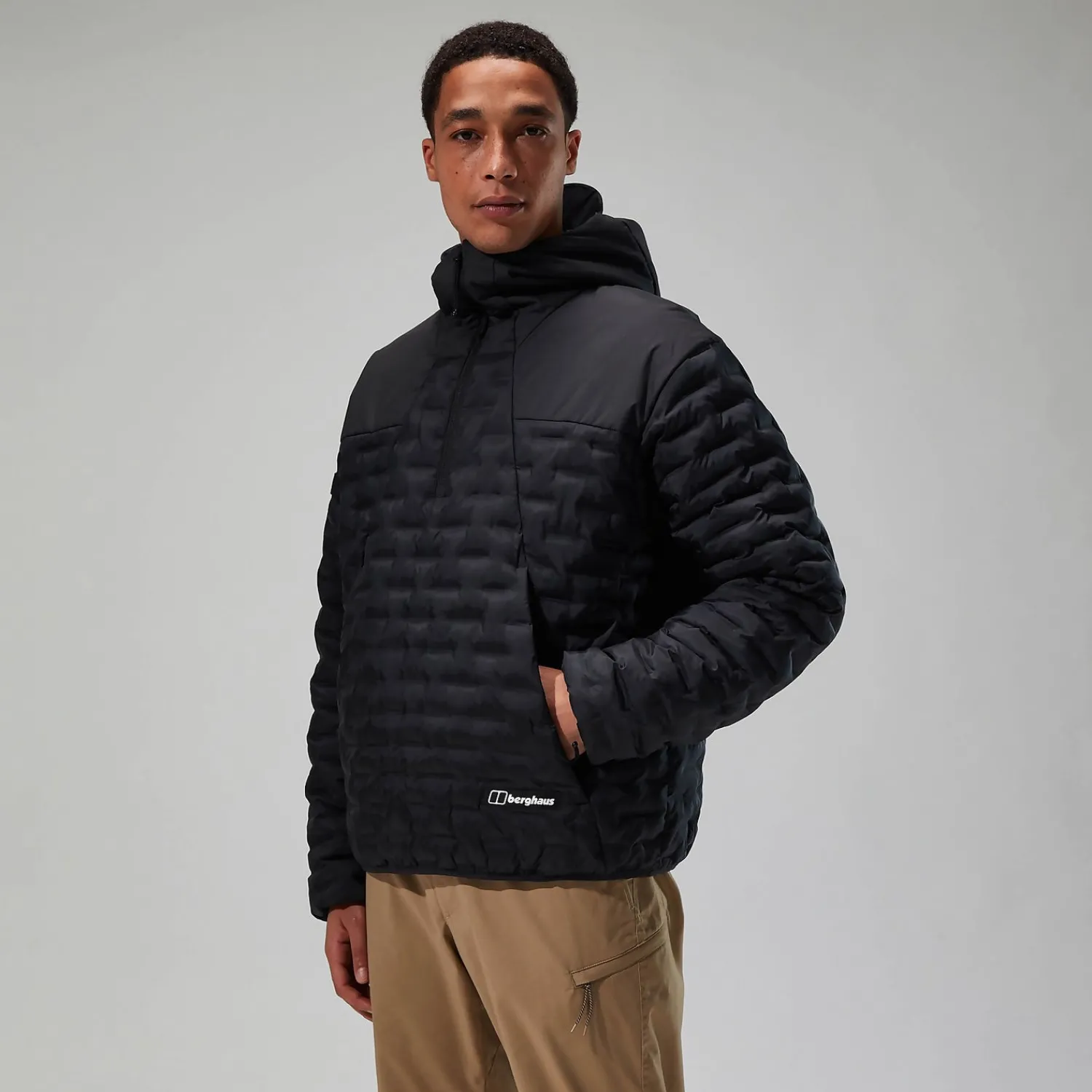 Berghaus Men's Jesmond Insulated Smock Jacket - Black Discount