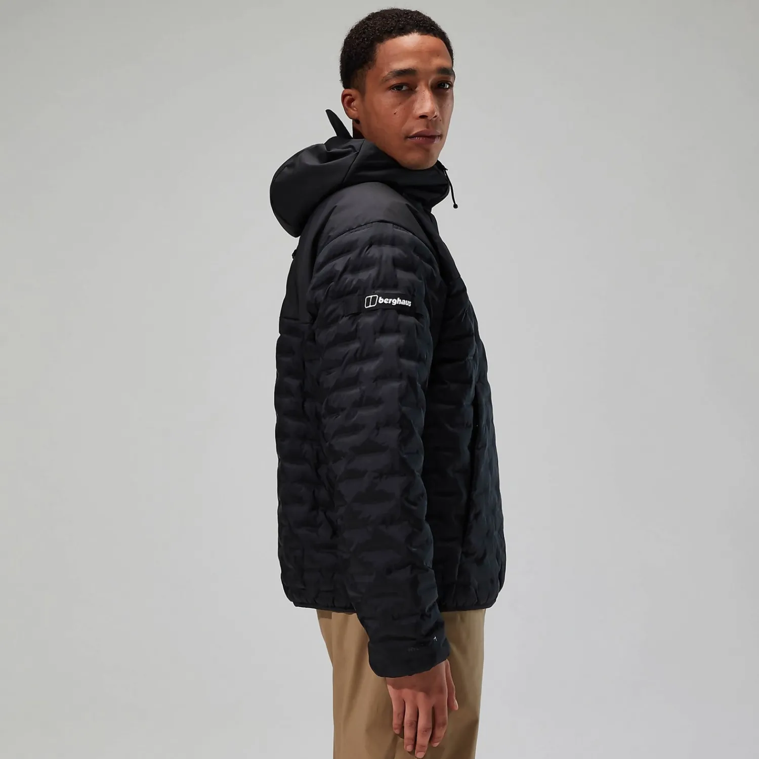 Berghaus Men's Jesmond Insulated Smock Jacket - Black Discount