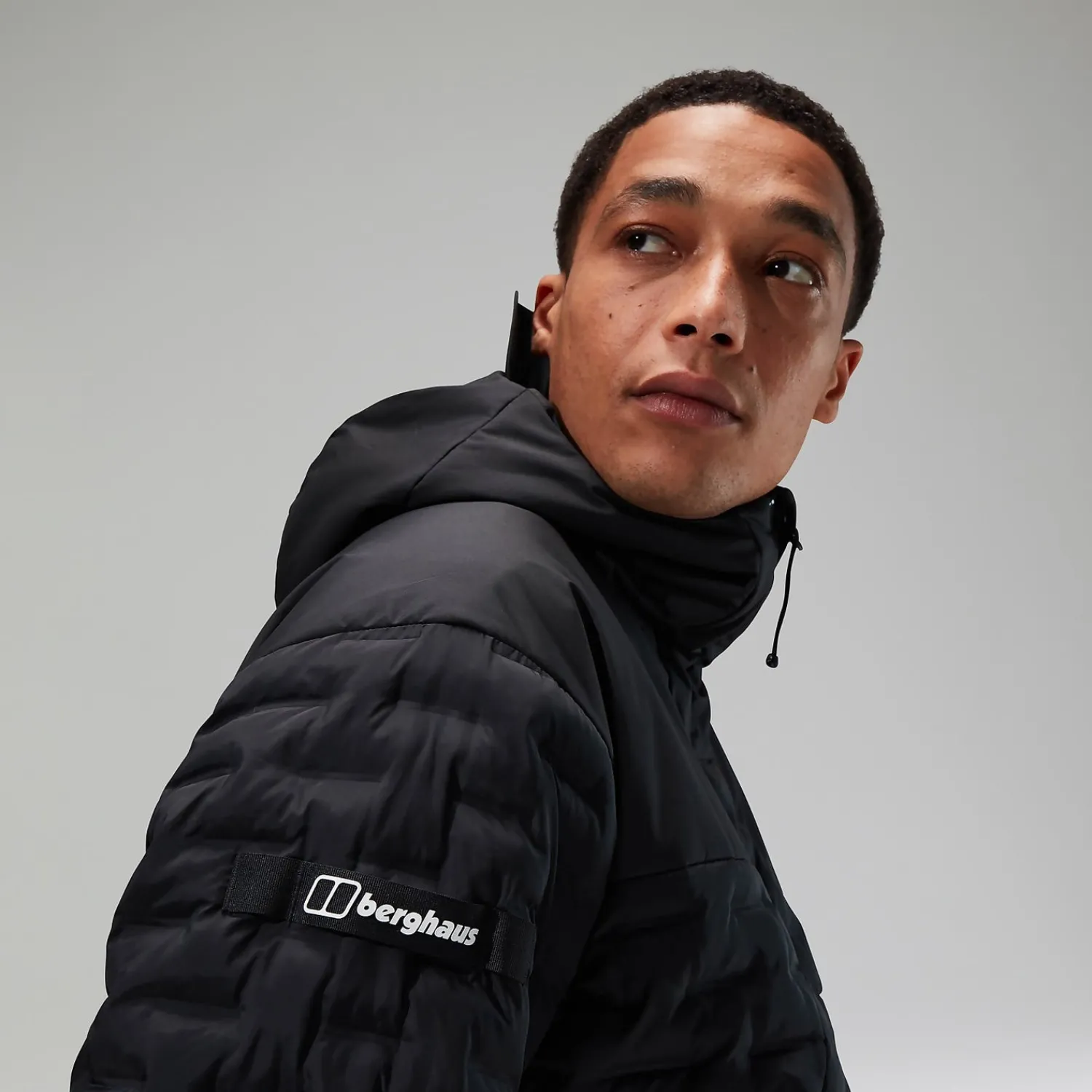 Berghaus Men's Jesmond Insulated Smock Jacket - Black Discount