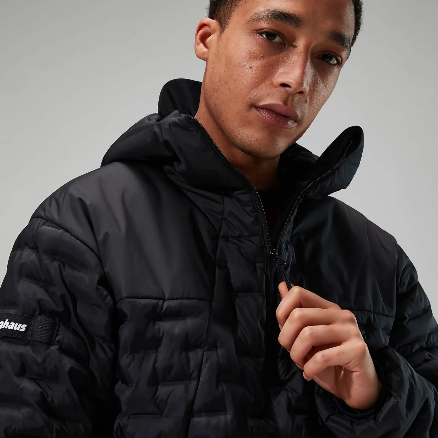 Berghaus Men's Jesmond Insulated Smock Jacket - Black Discount