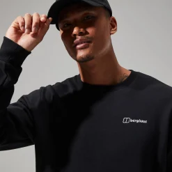 Berghaus Men's Logo Crew Black New