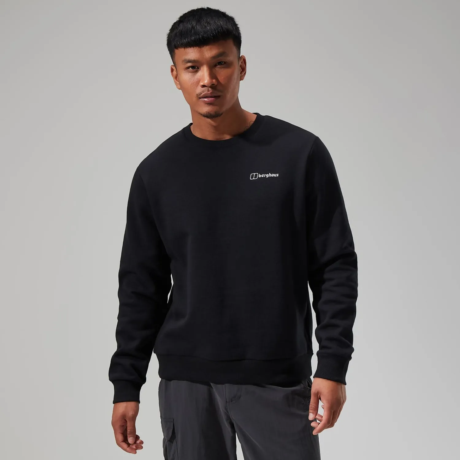Berghaus Men's Logo Crew Black New