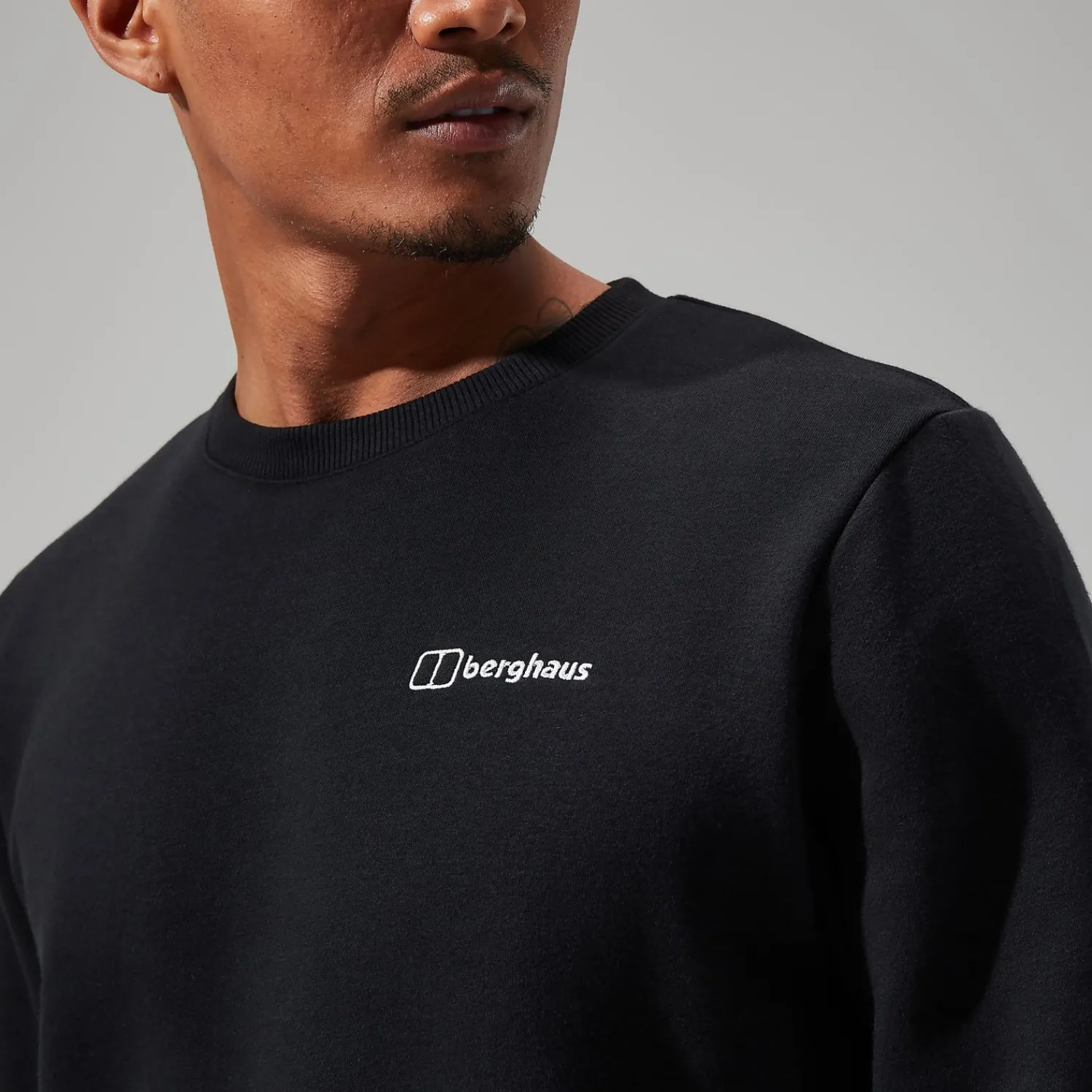 Berghaus Men's Logo Crew Black New