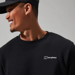 Berghaus Men's Logo Crew Black New