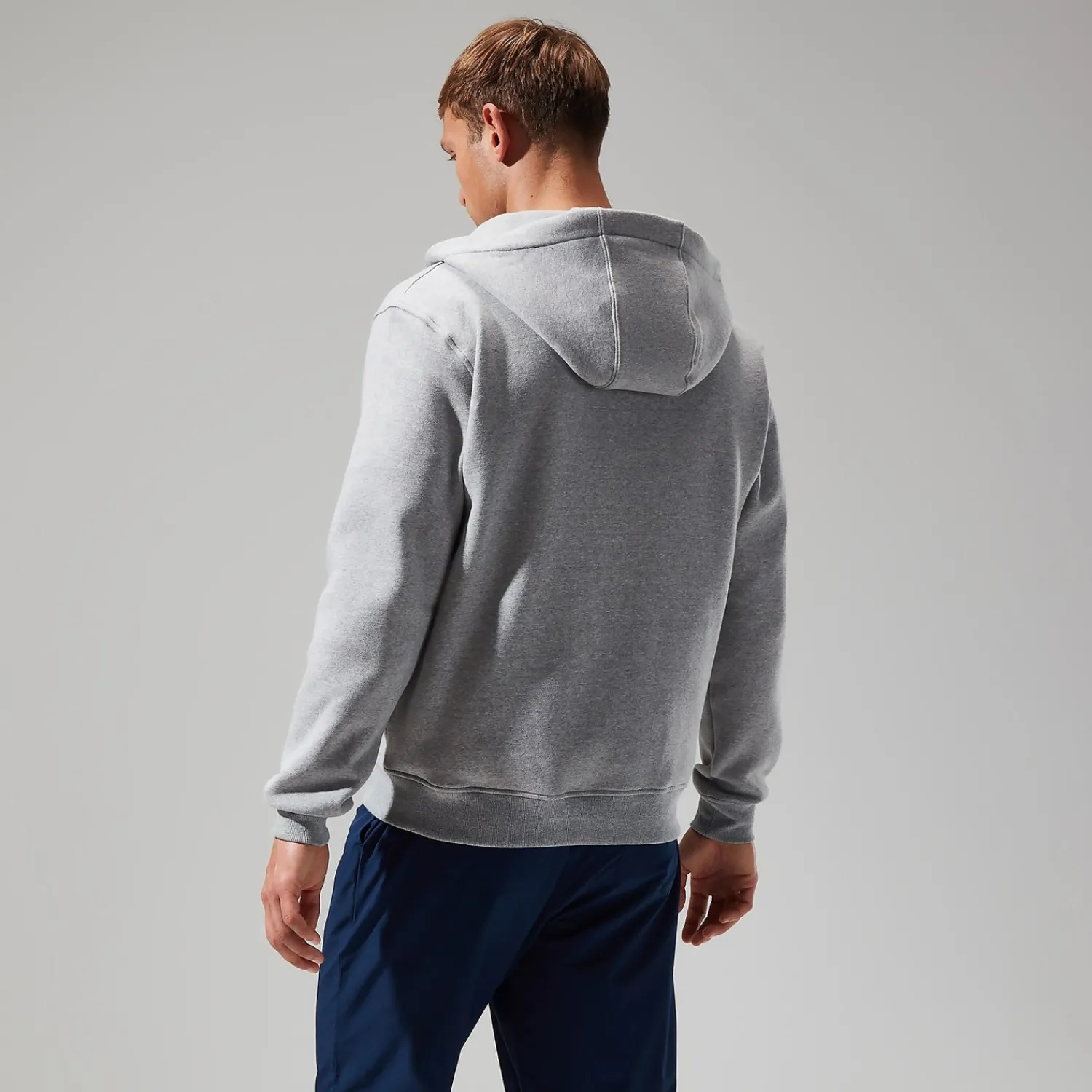 Berghaus Men's Logo FZ Hoody Dark Grey Clearance