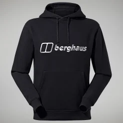 Berghaus Men's Logo Hoody Black New