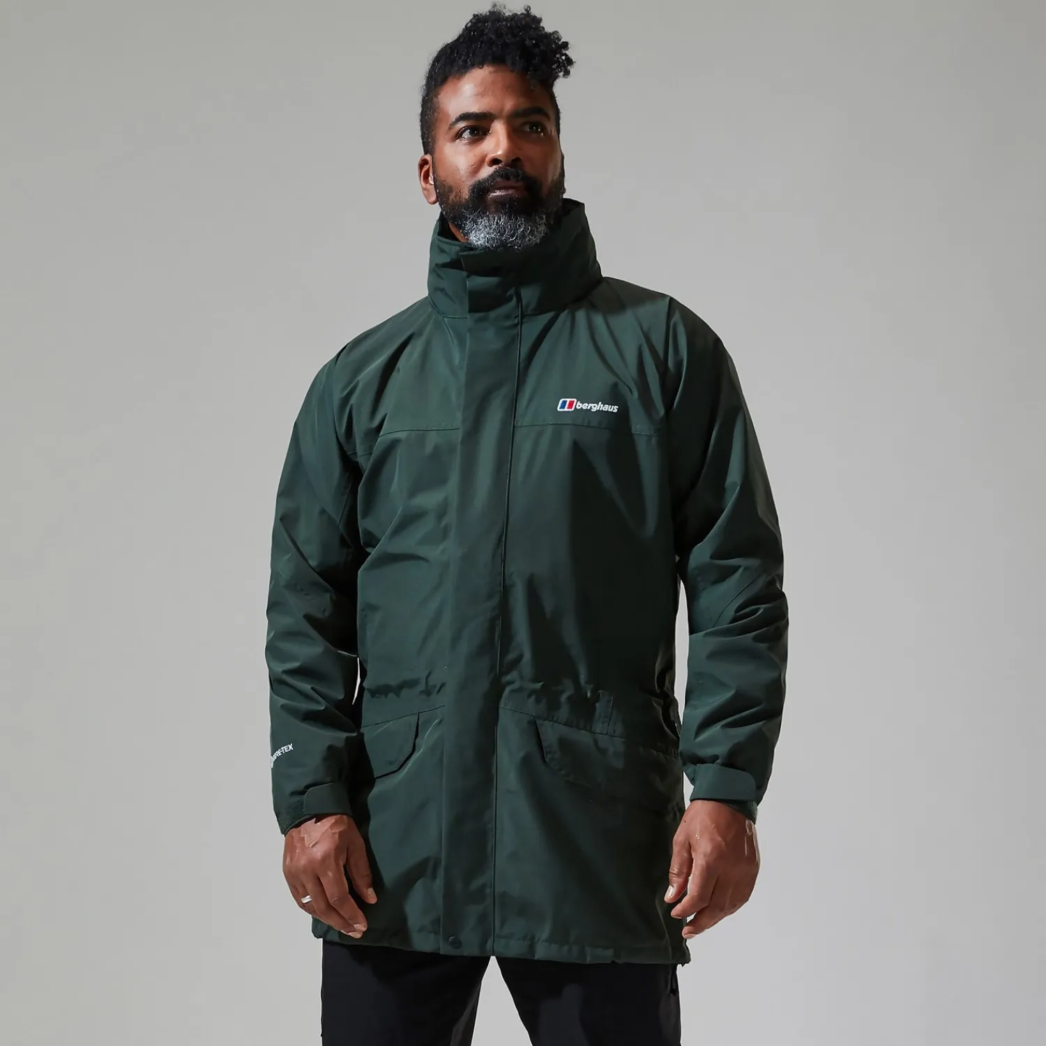 Berghaus Men's Long Cornice InterActive Jacket - Dark Green Sale