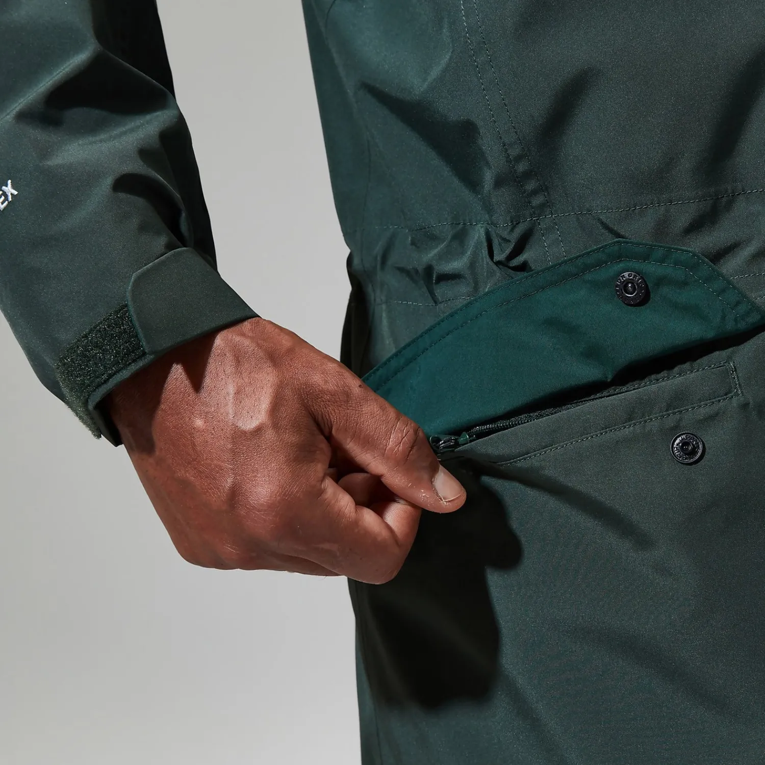 Berghaus Men's Long Cornice InterActive Jacket - Dark Green Sale