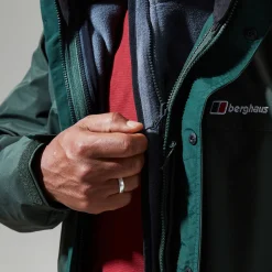 Berghaus Men's Long Cornice InterActive Jacket - Dark Green Sale