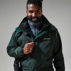Berghaus Men's Long Cornice InterActive Jacket - Dark Green Sale
