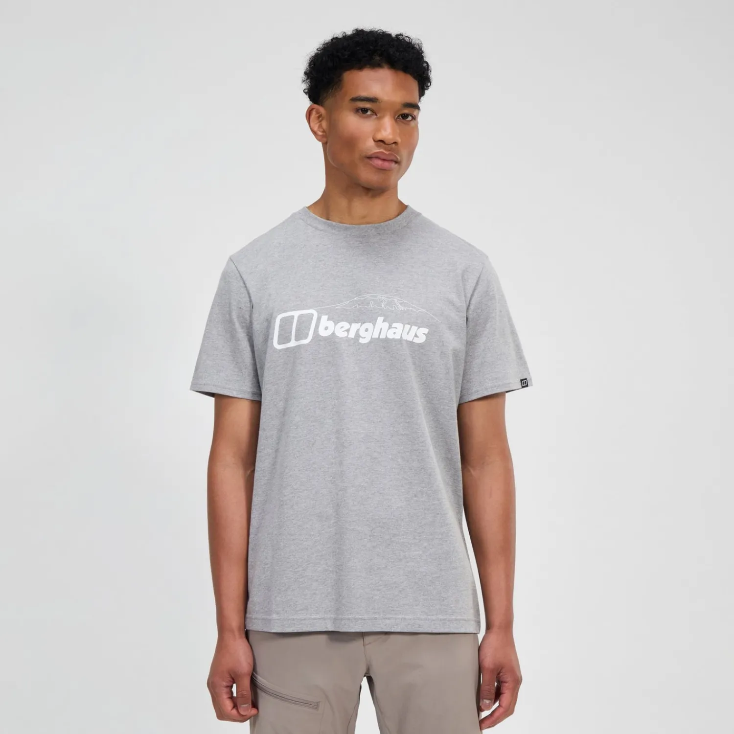Berghaus Men's Mountain Checklist Short Sleeve Tee - Grey Sale