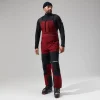 Berghaus Men's MTN Arete Descend GTX Bib Pants - Dark Red/Black Best
