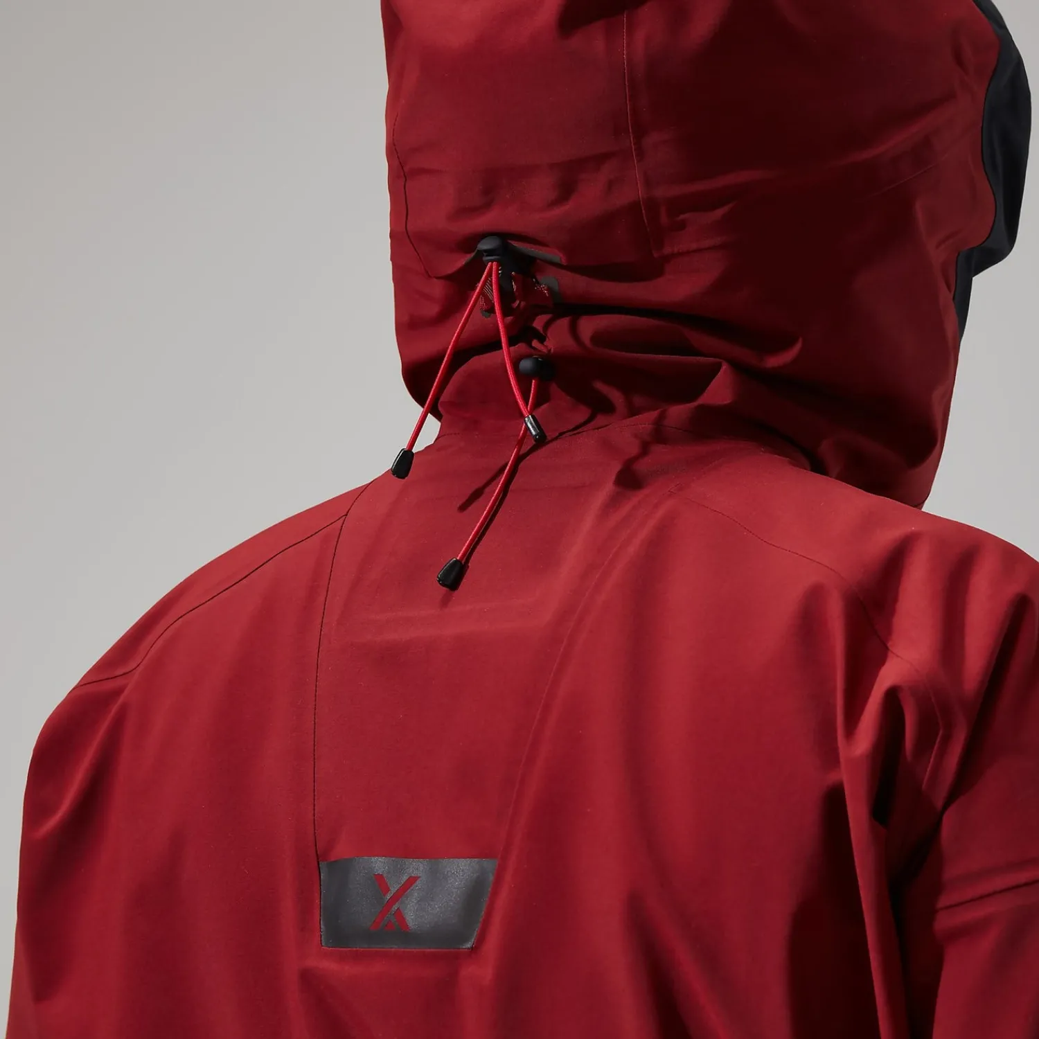 Berghaus Men's MTN Arete Descend GTX Jacket - Dark Red/Black Online