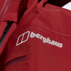 Berghaus Men's MTN Arete Descend GTX Jacket - Dark Red/Black Online