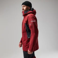 Berghaus Men's MTN Arete Descend GTX Jacket - Dark Red/Black Online