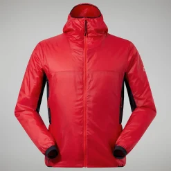 Berghaus Men's MTN Arete LB Synthetic Hoody - Red/Black Online
