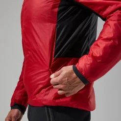 Berghaus Men's MTN Arete LB Synthetic Hoody - Red/Black Online