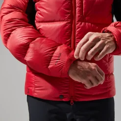 Berghaus Men's MTN Arete Ultra Down Hoody - Red/Black New