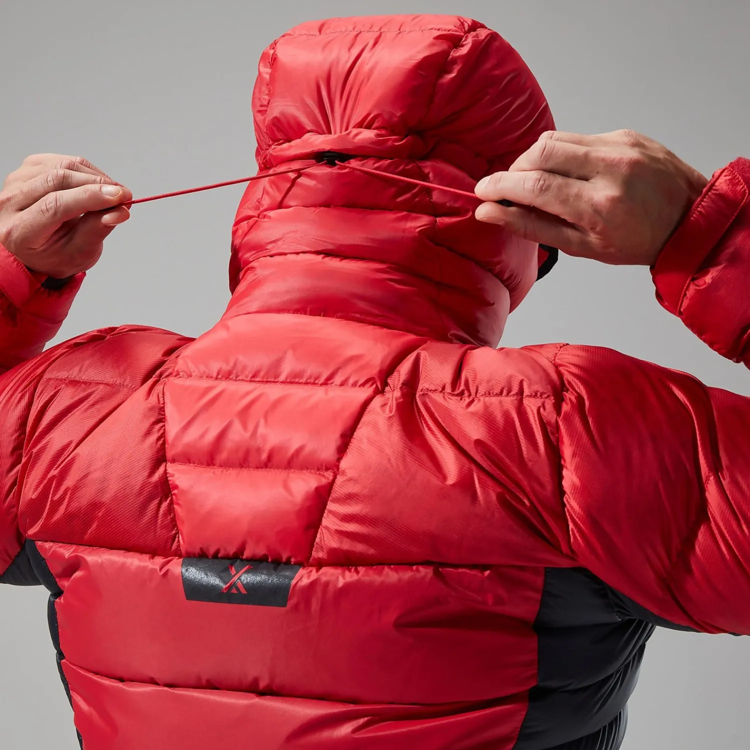 Berghaus Men's MTN Arete Ultra Down Hoody - Red/Black New