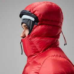 Berghaus Men's MTN Arete Ultra Down Hoody - Red/Black New