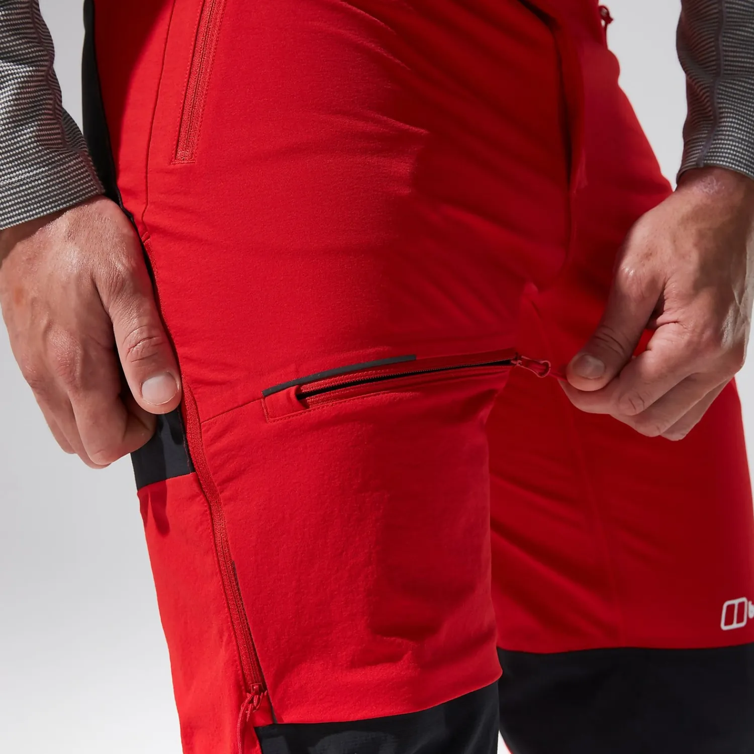 Berghaus Men's MTN Guide Alpine Pant - Red/Black Hot