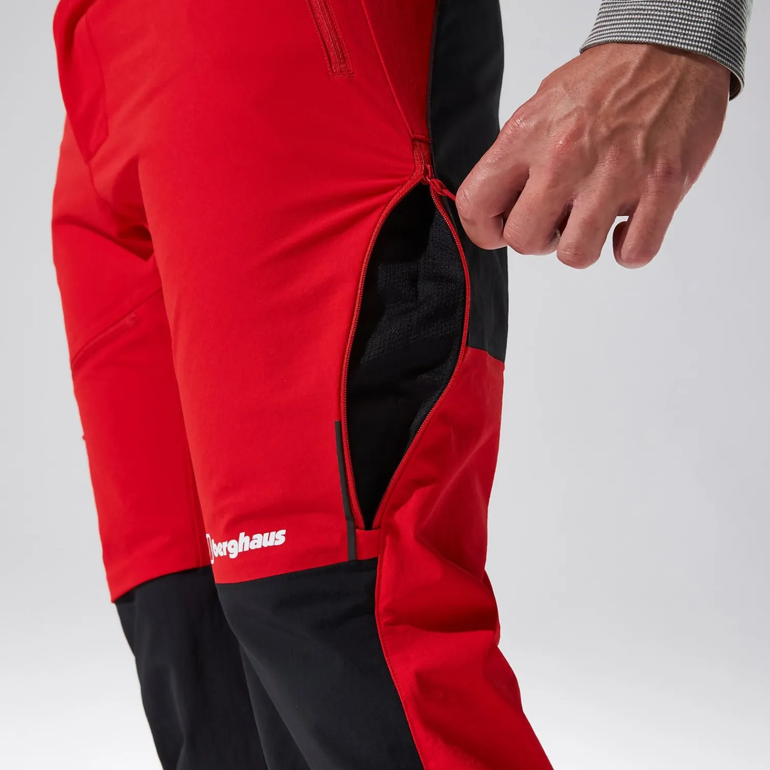Berghaus Men's MTN Guide Alpine Pant - Red/Black Hot