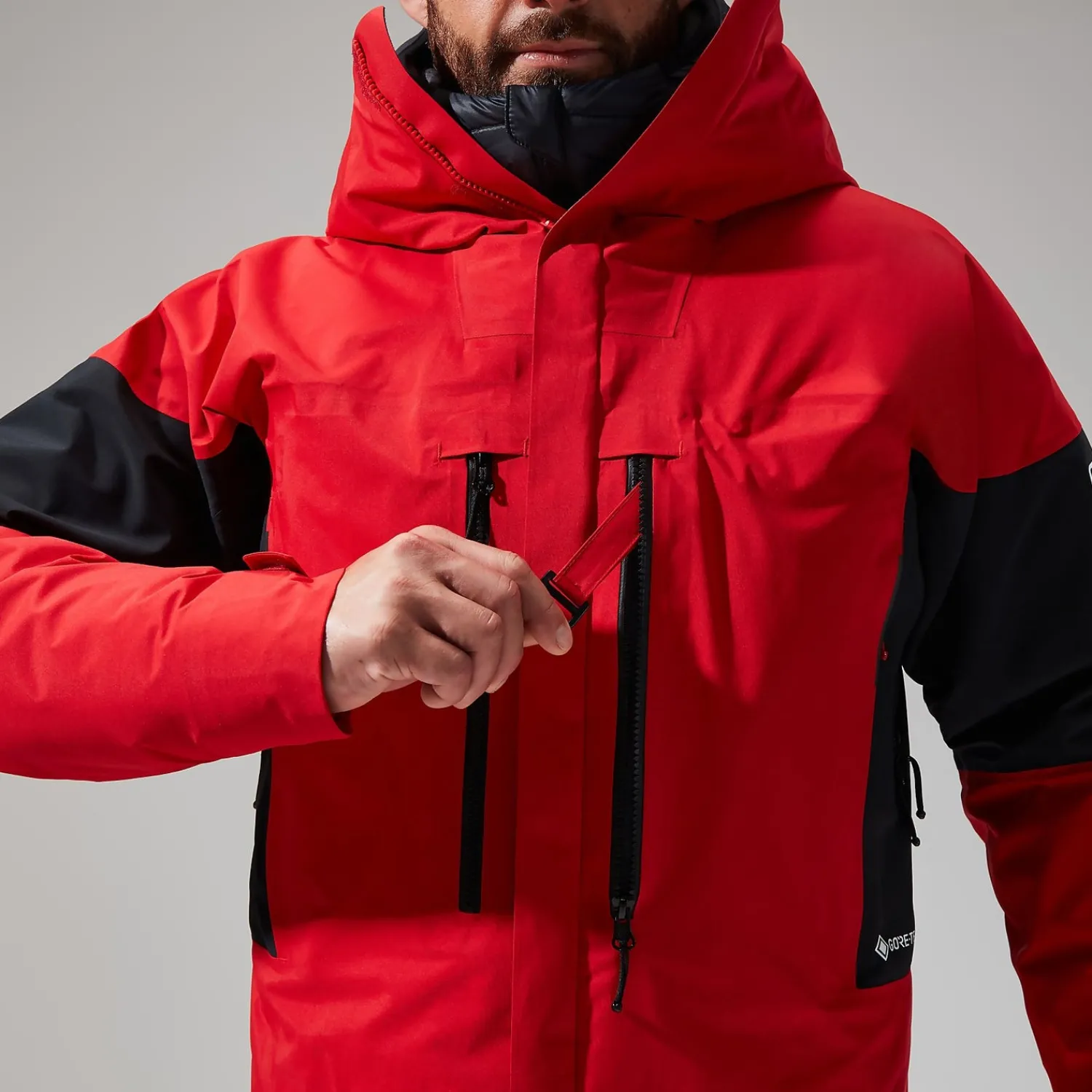 Berghaus Men's MTN Guide GTX Pro Jacket - Red/Black Discount