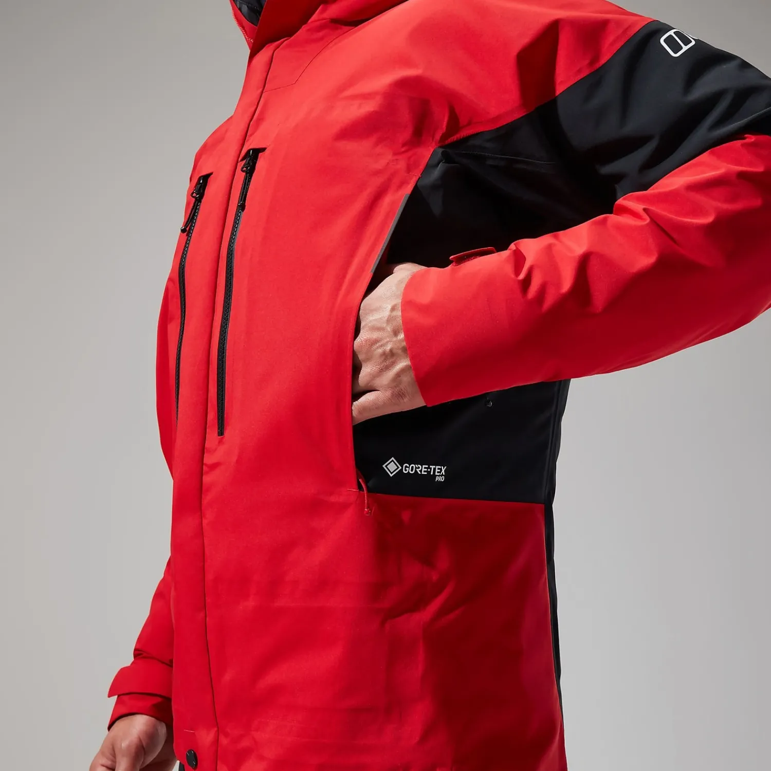 Berghaus Men's MTN Guide GTX Pro Jacket - Red/Black Discount