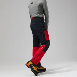 Berghaus Men's MTN Guide GTX Pro Pant - Black/Red Fashion