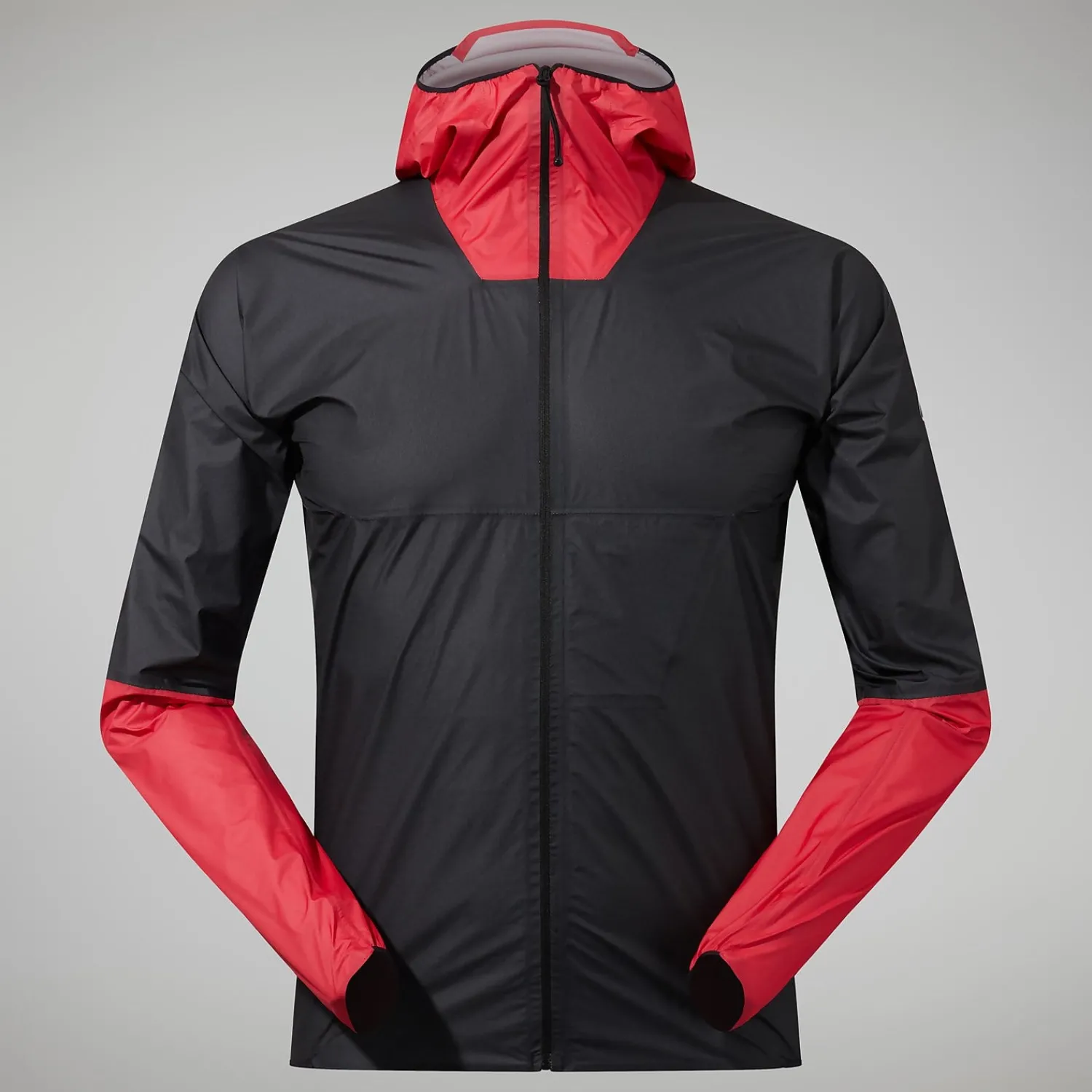 Berghaus Men's MTN Guide Hyper LT Jacket - Black/Red Outlet