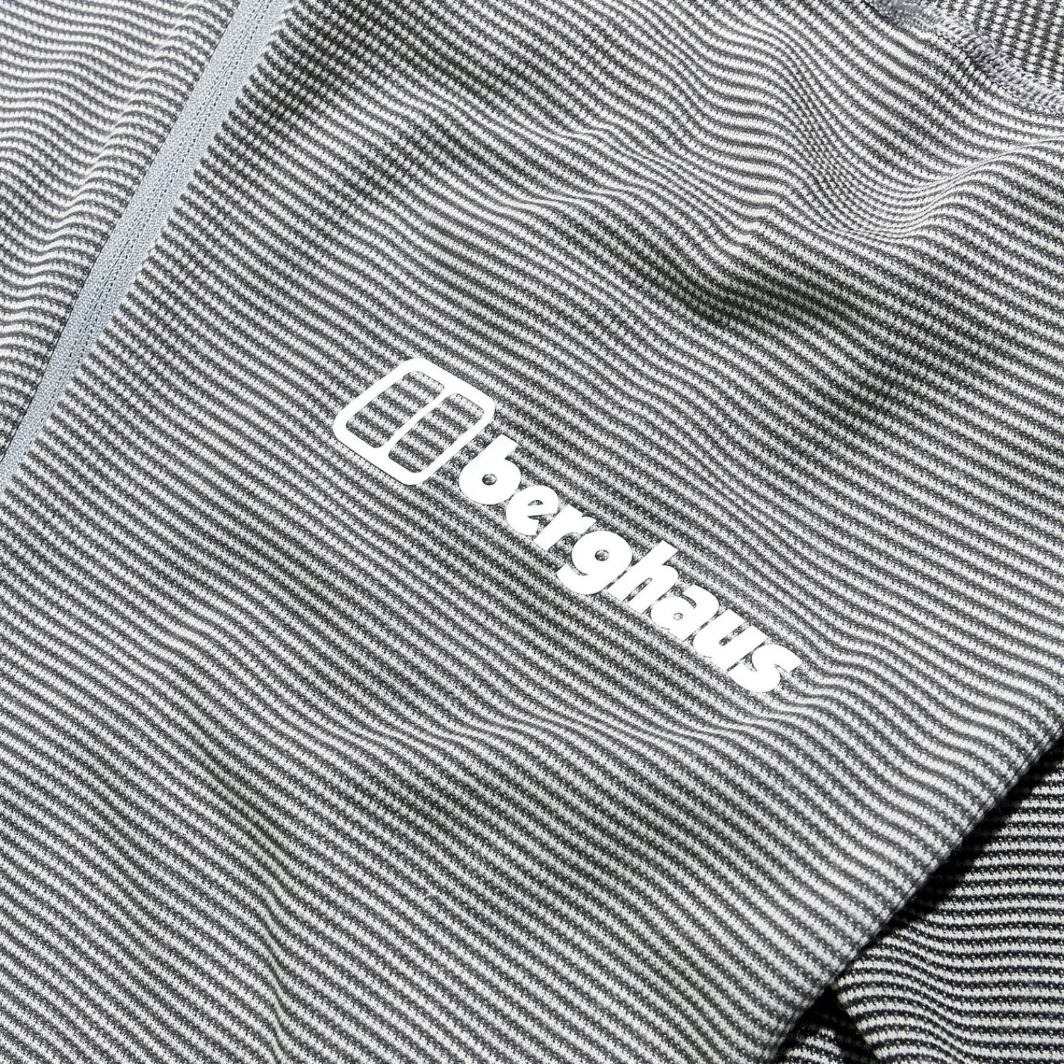 Berghaus Men's MTN Guide Long Sleeve Half Zip - Grey/Black Outlet