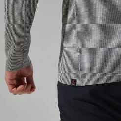 Berghaus Men's MTN Guide Long Sleeve Half Zip - Grey/Black Outlet