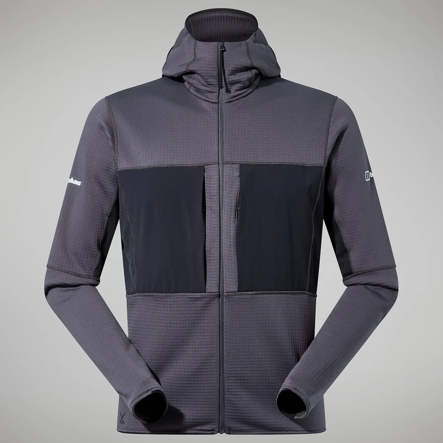 Berghaus Men's MTN Guide MW Hoody - Grey/Black Discount