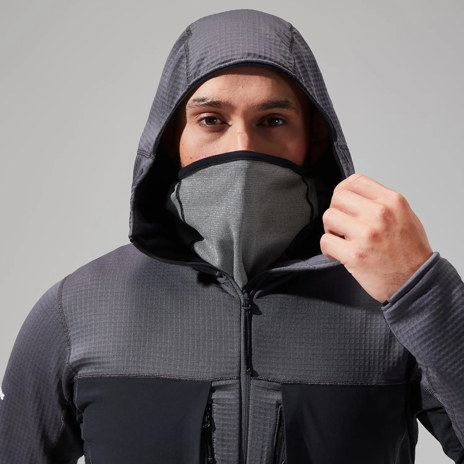 Berghaus Men's MTN Guide MW Hoody - Grey/Black Discount