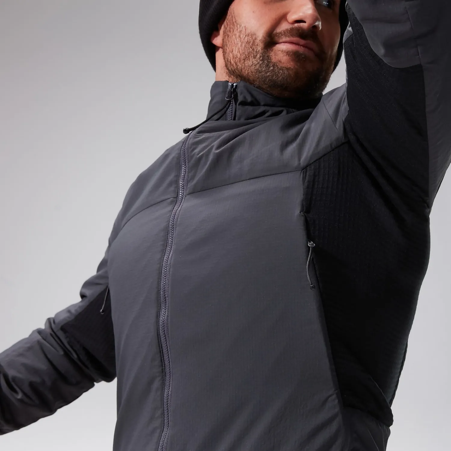 Berghaus Men's MTN Guide MW Hybrid Jacket - Grey/Black Online